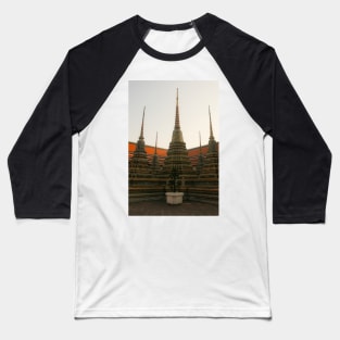 A second group of small stupa at Phra Chedi Rai in Wat Pho temple complex, Bangkok Baseball T-Shirt